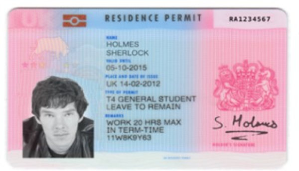 British Residence Permit (BRP)
