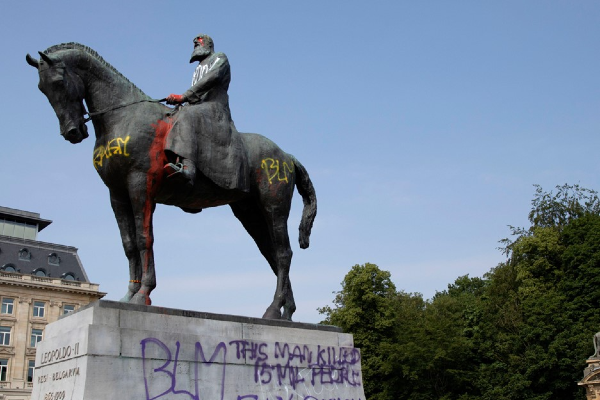 Equestrian Statue of Leopold II, Place du Trone, Brussels