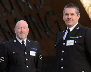 Sgt Gareth Davies and PC John Harrison