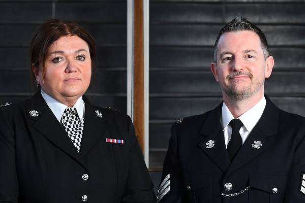 PS Isabelle Coulson and PS Ross Phillips