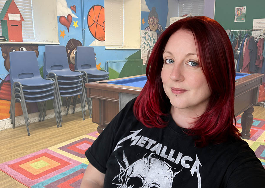 Kate-Marie Mitchell, POINT Youth Centre, Fishguard and Goodwick Young Persons Trust