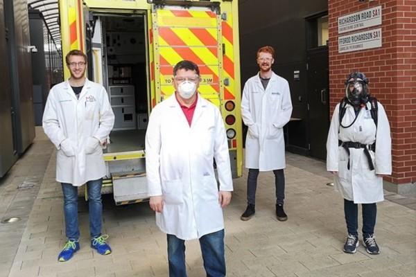 Swansea University helping fight coronavirus by getting ambulances back on the road in rapid time