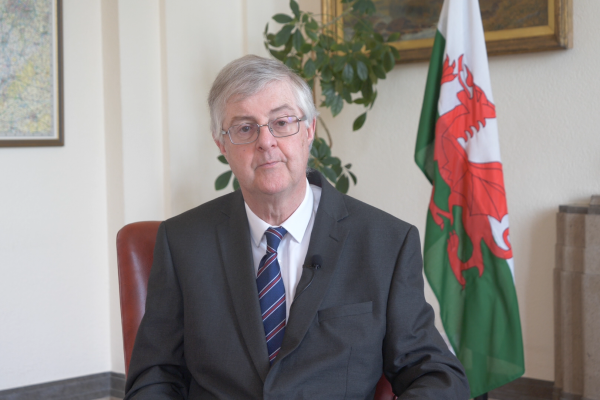 Picture of First Minister Mark Drakeford
