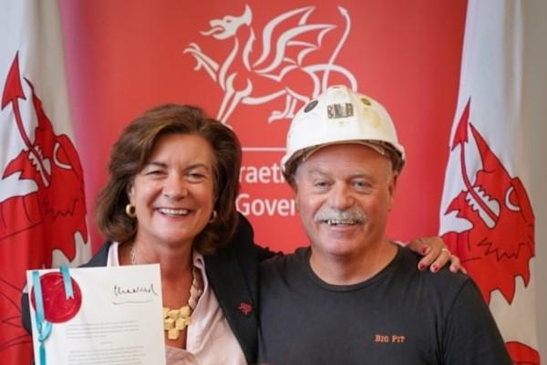 First Minister Eluned Morgan