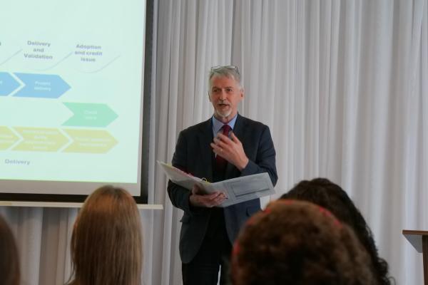 Deputy First Minister, Huw Irranca-Davies at the Water Summit