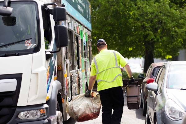 Recycling collector.