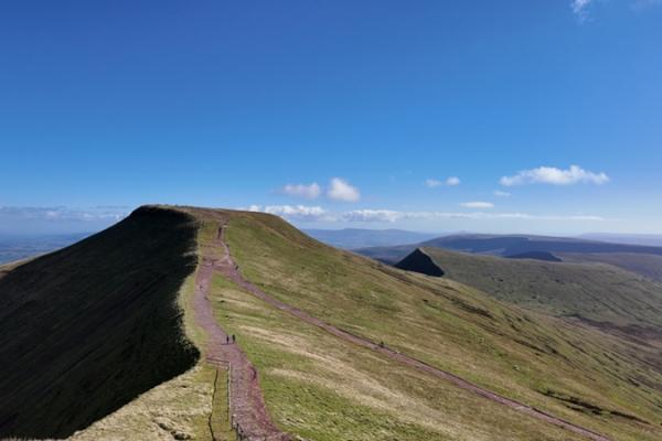 Pen-y-fan landscape.