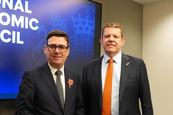 First Minister Rhun ap Iorwerth and Prime Minister Andy Burnham